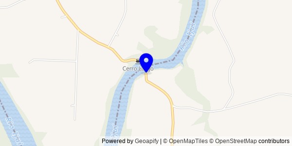 Mapa de Mato Queimado - Nutricionistas