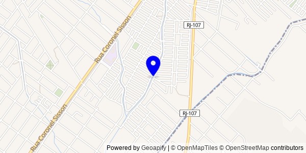 Mapa de Nova Ramada - Fisioterapeutas