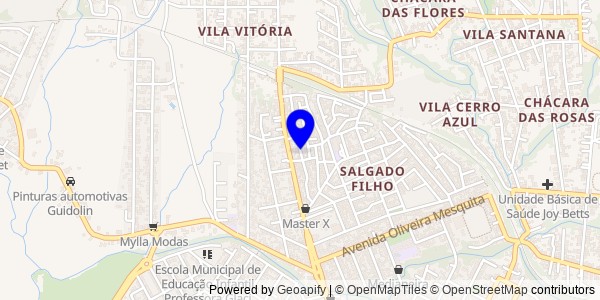 Mapa de Ronda Alta - Nutricionistas