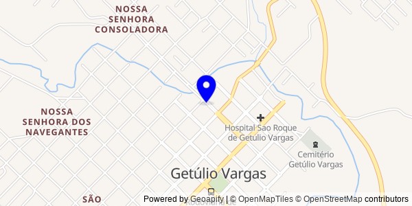 Mapa de Severiano de Almeida - Nutricionistas