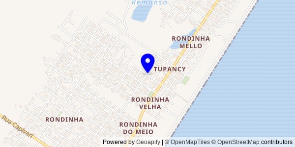 Mapa de Vista Gaúcha - Fisioterapeutas