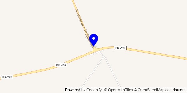 Mapa de Vitória das Missões - Fisioterapeutas