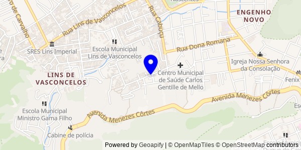 Mapa de Dona Francisca - Nutricionistas