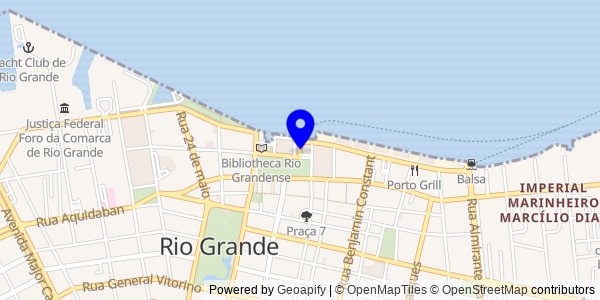 Mapa de Silveira Martins - Nutricionistas