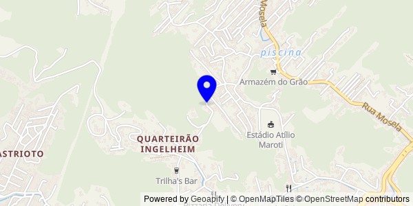 Mapa de Barão do Triunfo - Fisioterapeutas