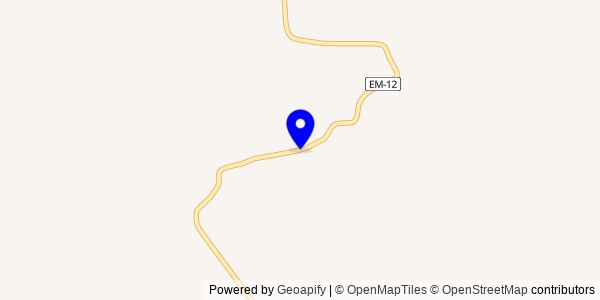 Mapa de Mariana Pimentel - Fisioterapeutas