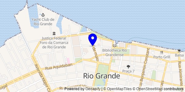 Mapa de Osório - Fisioterapeutas