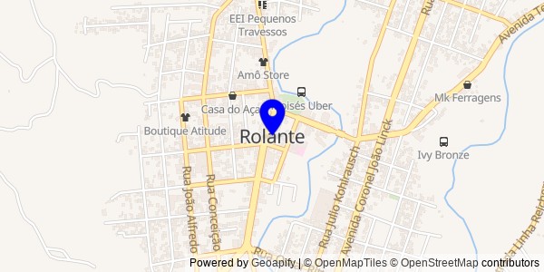 Mapa de Rolante - Fisioterapeutas