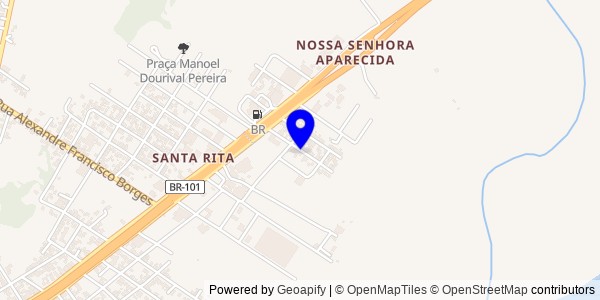 Mapa de Salvador do Sul - Nutricionistas