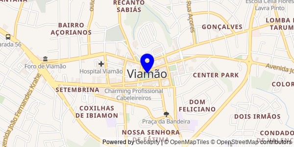 Mapa de Viamão - Nutricionistas