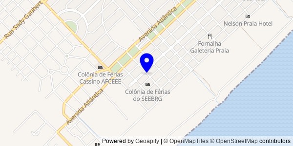 Mapa de Capão do Leão - Nutricionistas