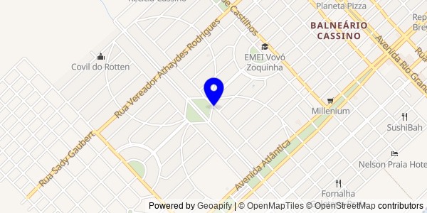 Mapa de Herval - Nutricionistas