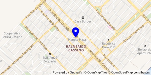 Mapa de Rio Grande - Fisioterapeutas