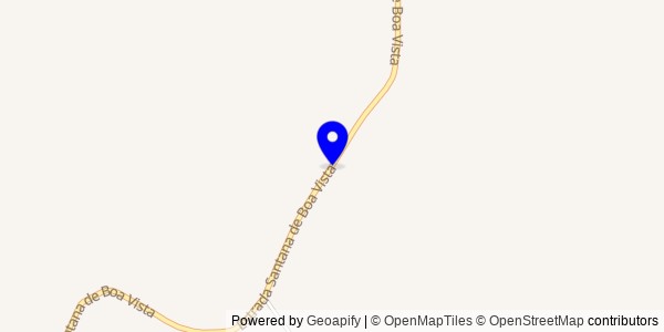 Mapa de Santana da Boa Vista - Fisioterapeutas