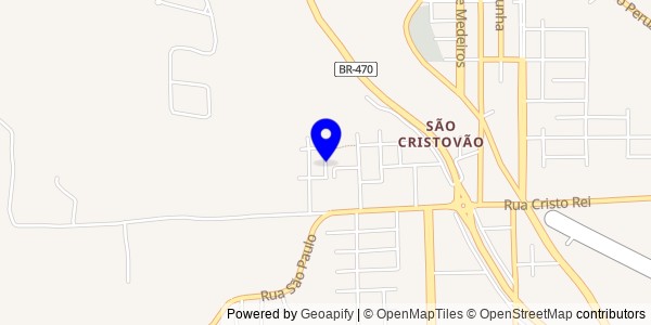 Mapa de André da Rocha - Nutricionistas