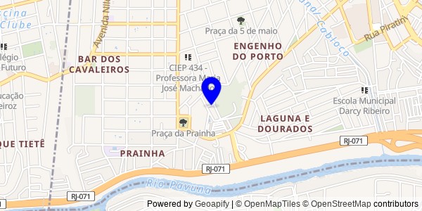 Mapa de Antônio Prado - Nutricionistas