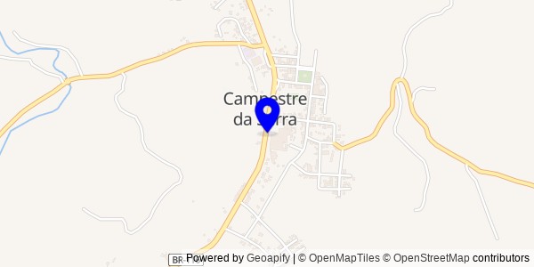 Mapa de Campestre da Serra - Fisioterapeutas