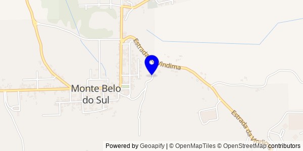 Mapa de Monte Belo do Sul - Nutricionistas
