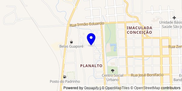 Mapa de União da Serra - Nutricionistas