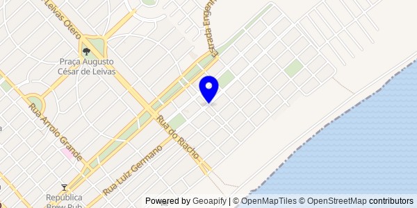 Mapa de Cruzeiro do Sul - Fisioterapeutas