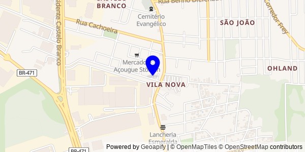 Mapa de Passo do Sobrado - Fisioterapeutas