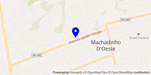 Mapa de Ariquemes - Nutricionistas