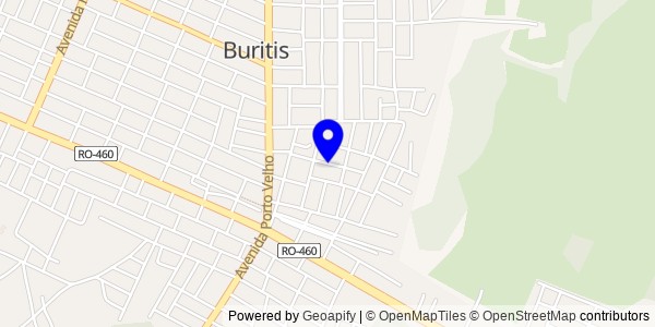 Mapa de Cacoal - Fisioterapeutas