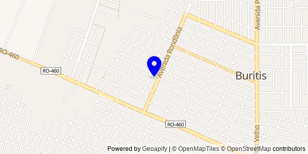 Mapa de Corumbiara - Fisioterapeutas