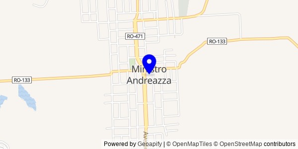 Mapa de Ministro Andreazza - Nutricionistas