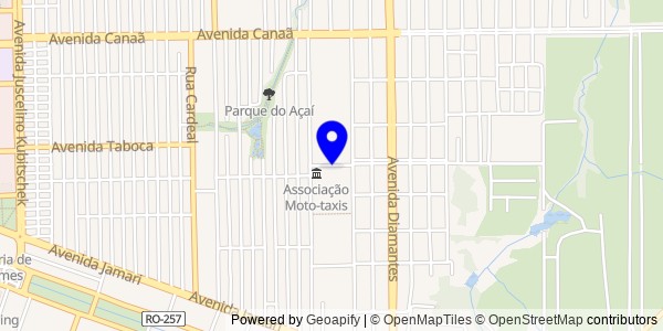 Mapa de Parecis - Fisioterapeutas