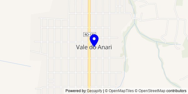 Mapa de Vale do Anari - Nutricionistas