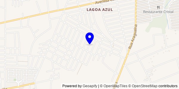 Mapa de Cujubim - Nutricionistas