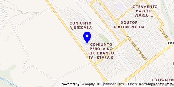 Mapa de Bonfim - Nutricionistas