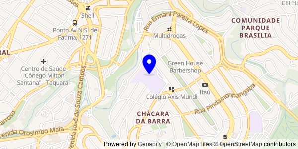 Mapa de Americana - Fisioterapeutas