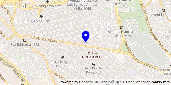 Mapa de São Miguel Arcanjo - Nutricionistas