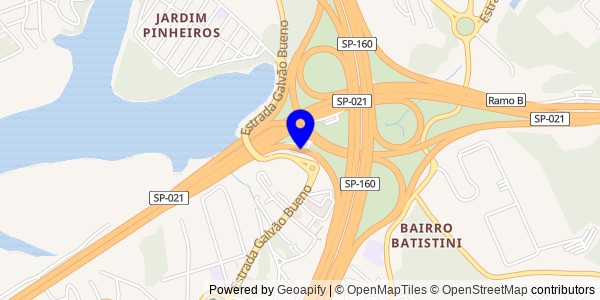 Mapa de São Sebastião - Fisioterapeutas