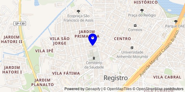 Mapa de Registro - Fisioterapeutas