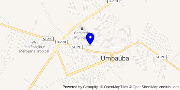 Mapa de Boquim - Nutricionistas