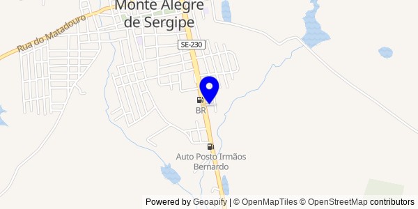 Mapa de Cristinápolis - Fisioterapeutas