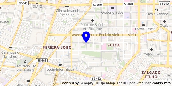 Mapa de Japoatã - Nutricionistas