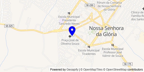 Mapa de Maruim - Nutricionistas