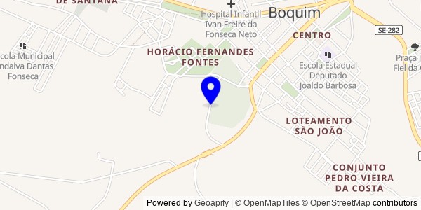 Mapa de Pedrinhas - Fisioterapeutas