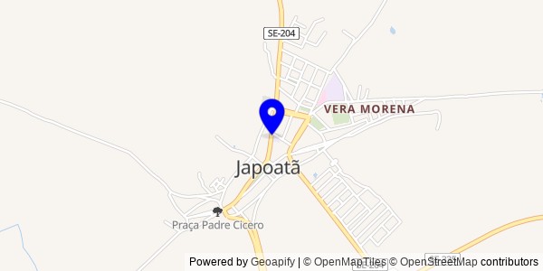 Mapa de Propriá - Nutricionistas