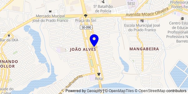 Mapa de Cumbe - Nutricionistas