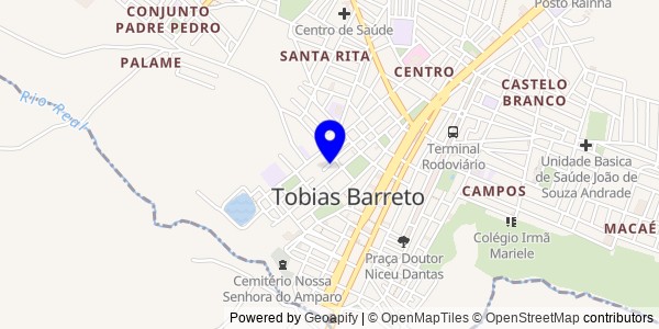 Mapa de Graccho Cardoso - Fisioterapeutas