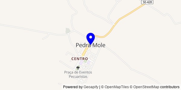 Mapa de Pedra Mole - Fisioterapeutas