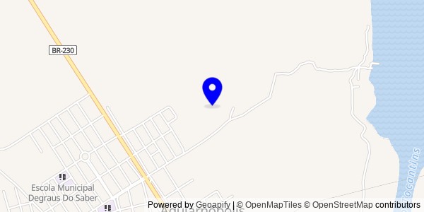 Mapa de Aguiarnópolis - Nutricionistas