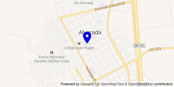 Mapa de Alvorada - Fisioterapeutas