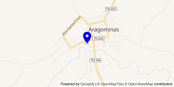 Mapa de Aragominas - Nutricionistas