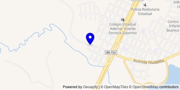 Mapa de Araguanã - Nutricionistas